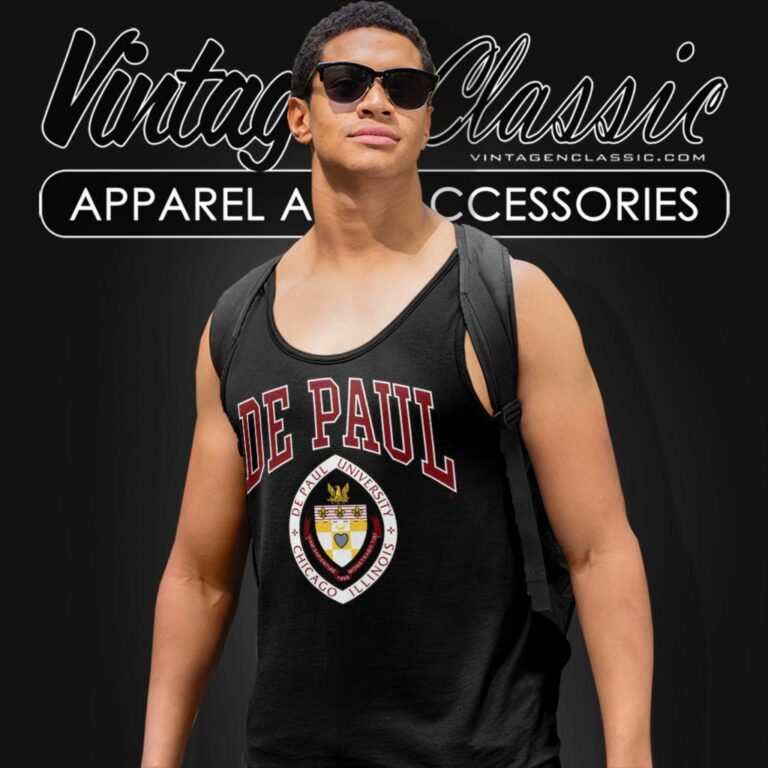 Depaul University Chicago Illinois Tank Top Racerback Depaul University Chicago Illinois Tank Top Racerback
