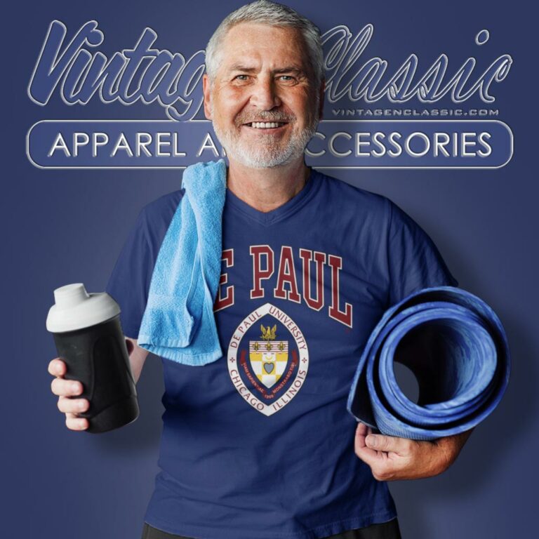 Depaul University Chicago Illinois V Neck TShirt Depaul University Chicago Illinois V Neck TShirt