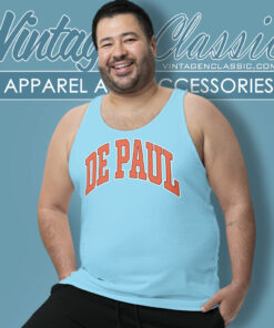 Depaul University Shirt 4 Depaul University Tank Top Racerback
