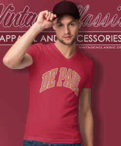 Depaul University Shirt 5 Depaul University V Neck TShirt