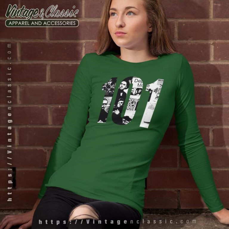 Depeche Mode 101 Live Album Long Sleeve Tee Depeche Mode 101 Live Album Long Sleeve Tee