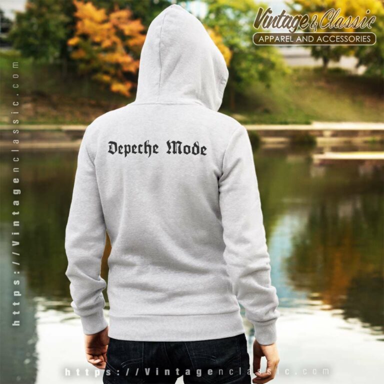 Depeche Mode Backside Hoodie Depeche Mode Backside Hoodie