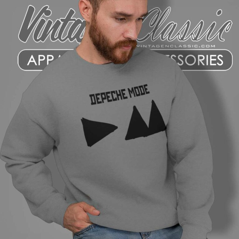 Depeche Mode Band Logo Sweatshirt Depeche Mode Band Logo Sweatshirt