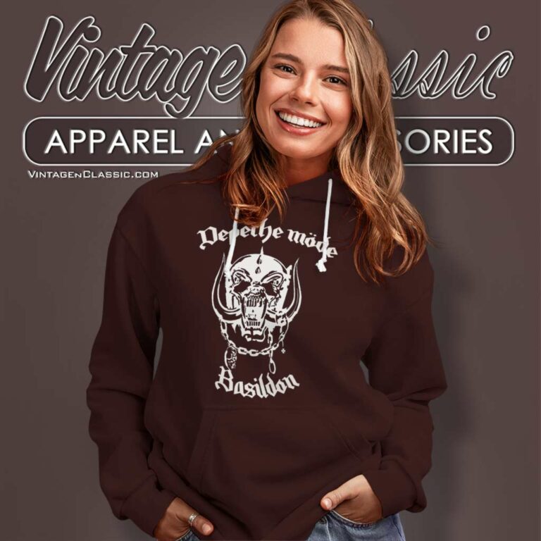 Depeche Mode Basildon Motorhead Hoodie Depeche Mode Basildon Motorhead Hoodie