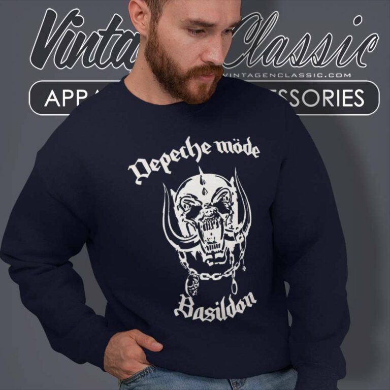 Depeche Mode Basildon Motorhead Sweatshirt Depeche Mode Basildon Motorhead Sweatshirt