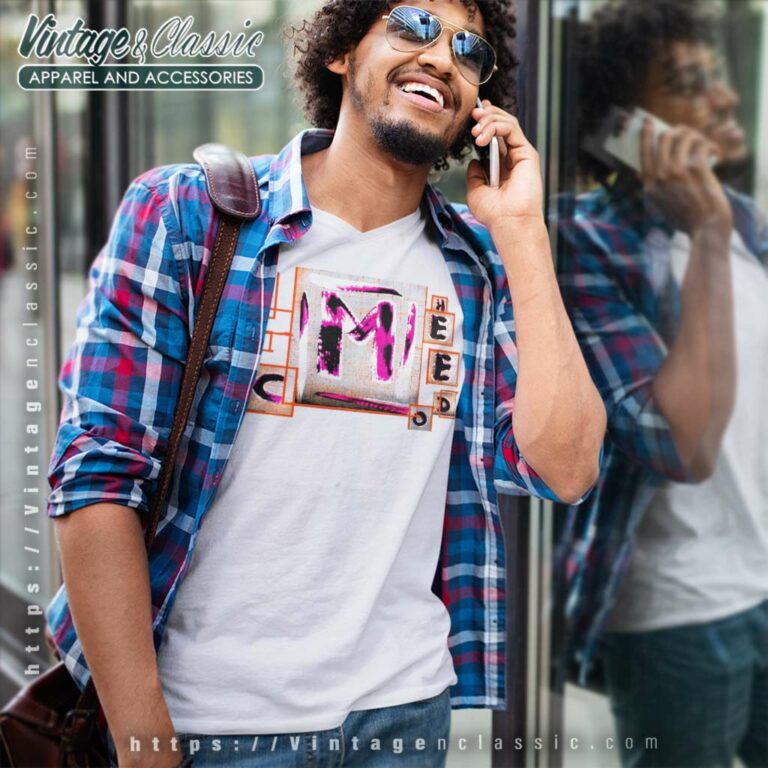 Depeche Mode Devotional Tour 94 V Neck TShirt Depeche Mode Devotional Tour 94 V Neck TShirt