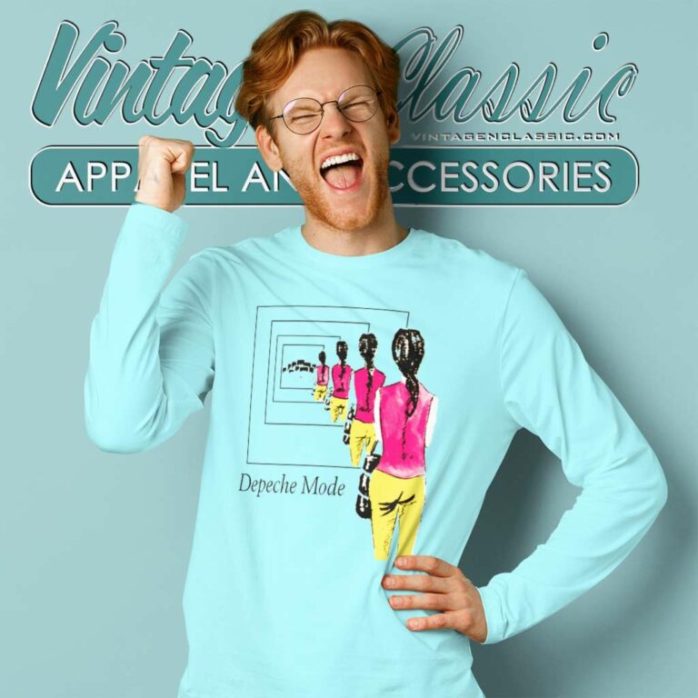 Depeche Mode Dreaming Of Me Long Sleeve Tee Depeche Mode Dreaming Of Me Long Sleeve Tee