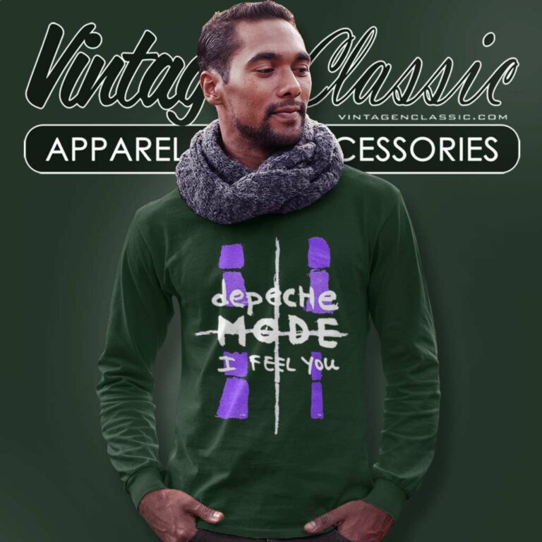 Depeche Mode I Feel You Long Sleeve Tee Depeche Mode I Feel You Long Sleeve Tee