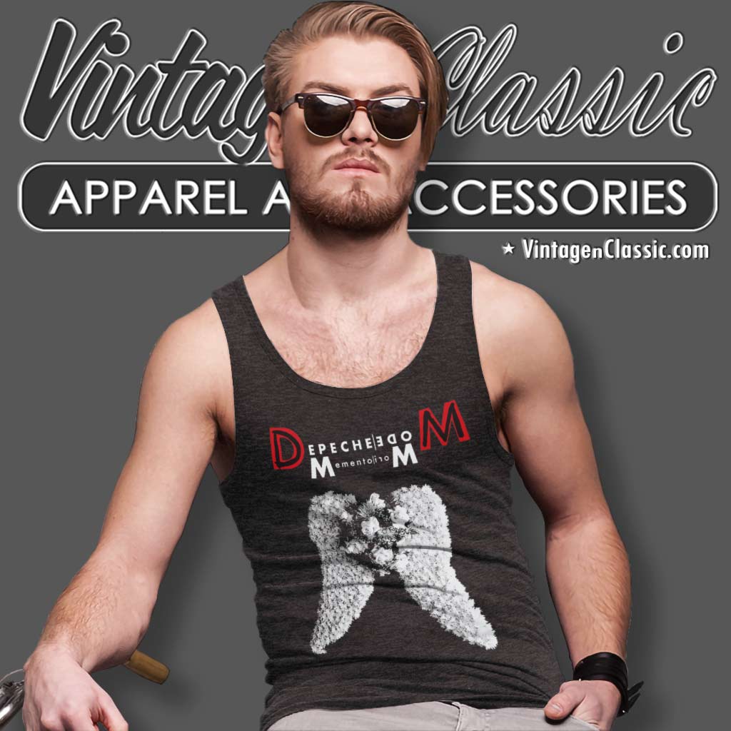 Depeche Mode Memento Mori Tank Top Racerback Depeche Mode Memento Mori Tank Top Racerback
