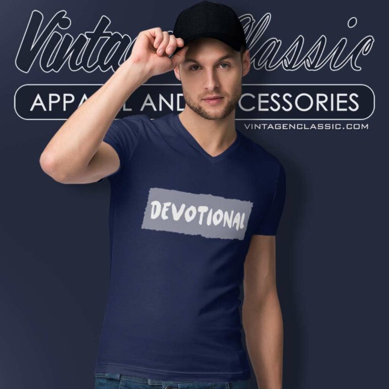 Depeche Mode Shirt New Wave And Devotion V Neck TShirt Depeche Mode Shirt New Wave And Devotion V Neck TShirt