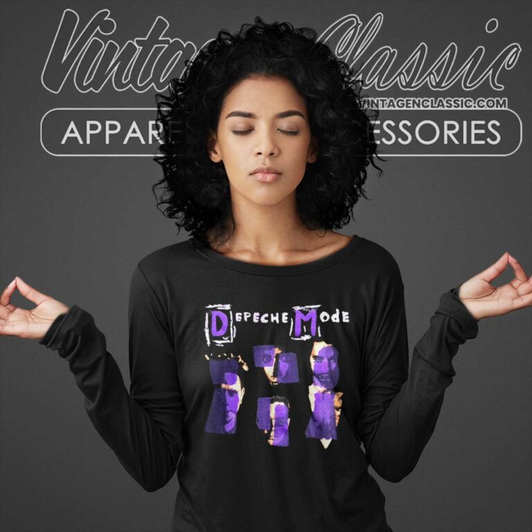 Depeche Mode Songs Of Faith Long Sleeve Tee Depeche Mode Songs Of Faith Long Sleeve Tee
