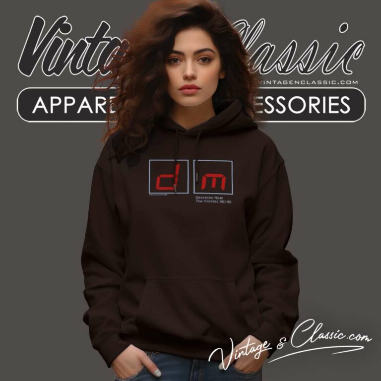 Depeche Mode The Singles Tour Hoodie 1 Depeche Mode The Singles Tour Hoodie 1