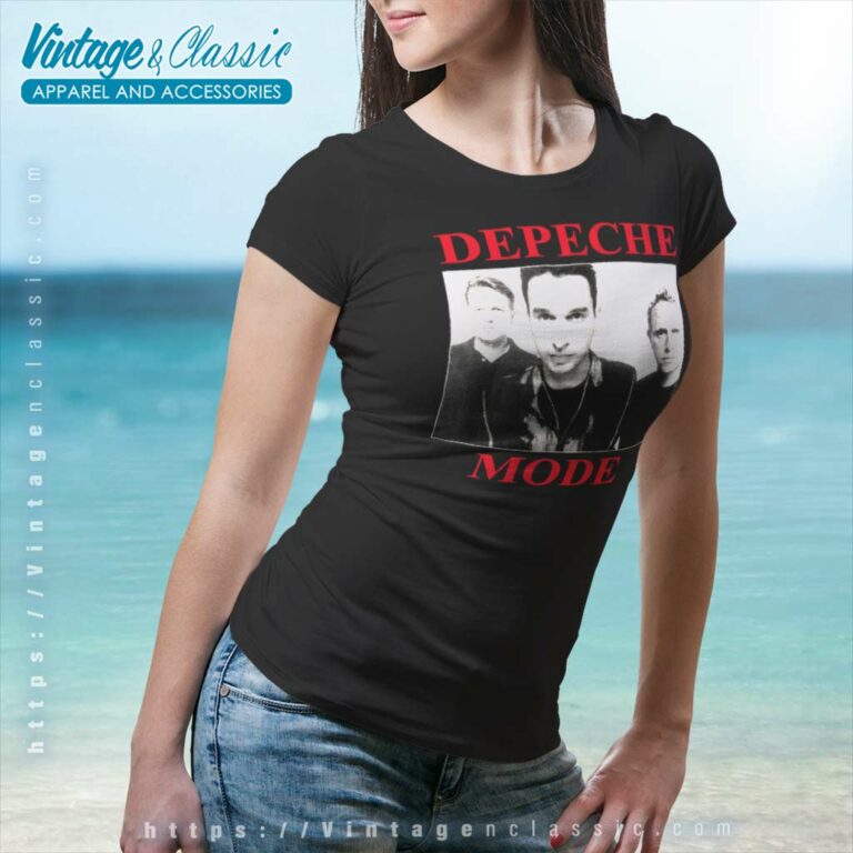 Depeche Mode The Singles Tour Women TShirt Depeche Mode The Singles Tour Women TShirt