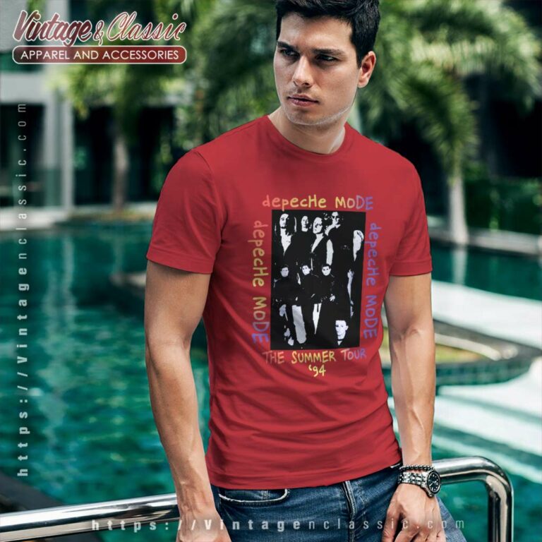 Depeche Mode The Summer Tour T Shirt Depeche Mode The Summer Tour T Shirt