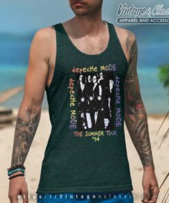 Depeche Mode The Summer Tour Tank Top Racerback
