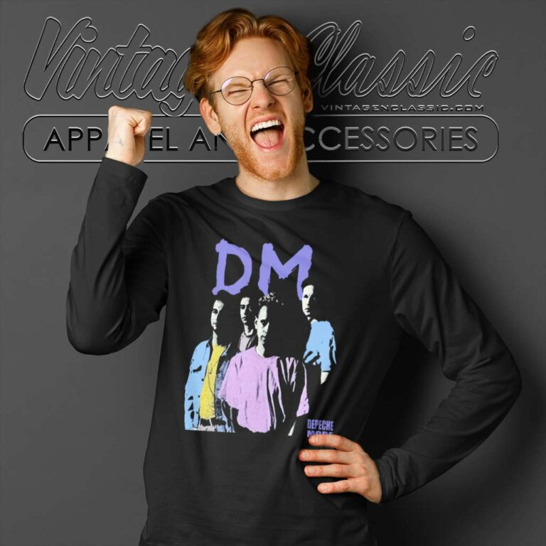 Depeche Mode Vintage Long Sleeve Tee Depeche Mode Vintage Long Sleeve Tee