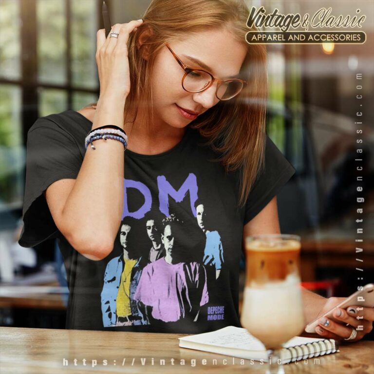 Depeche Mode Vintage Women TShirt Depeche Mode Vintage Women TShirt