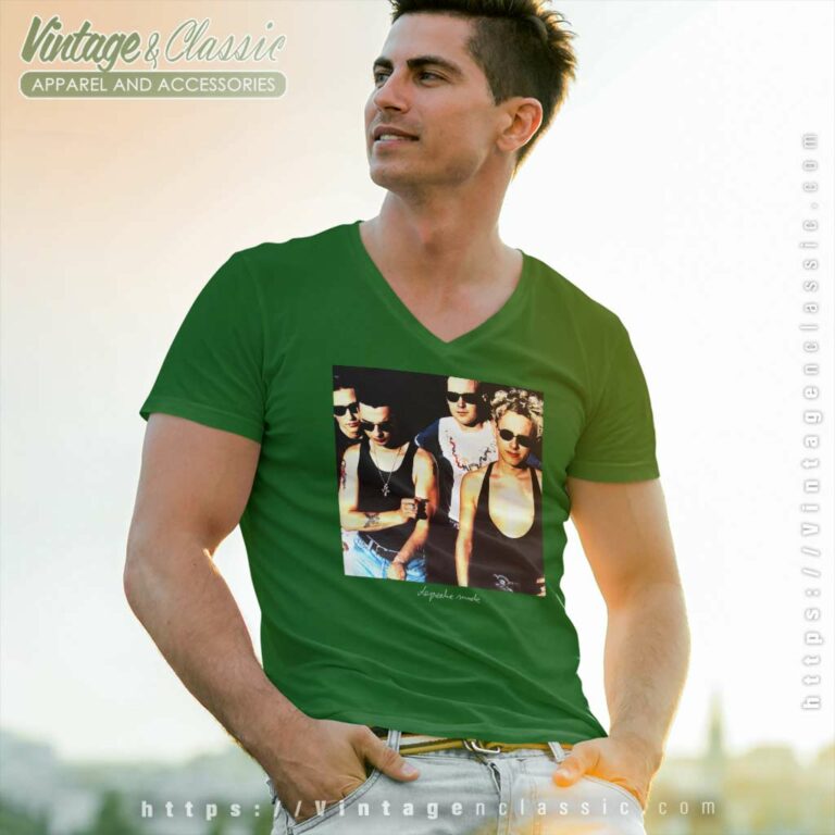 Depeche Mode Violator 1990 V Neck TShirt Depeche Mode Violator 1990 V Neck TShirt