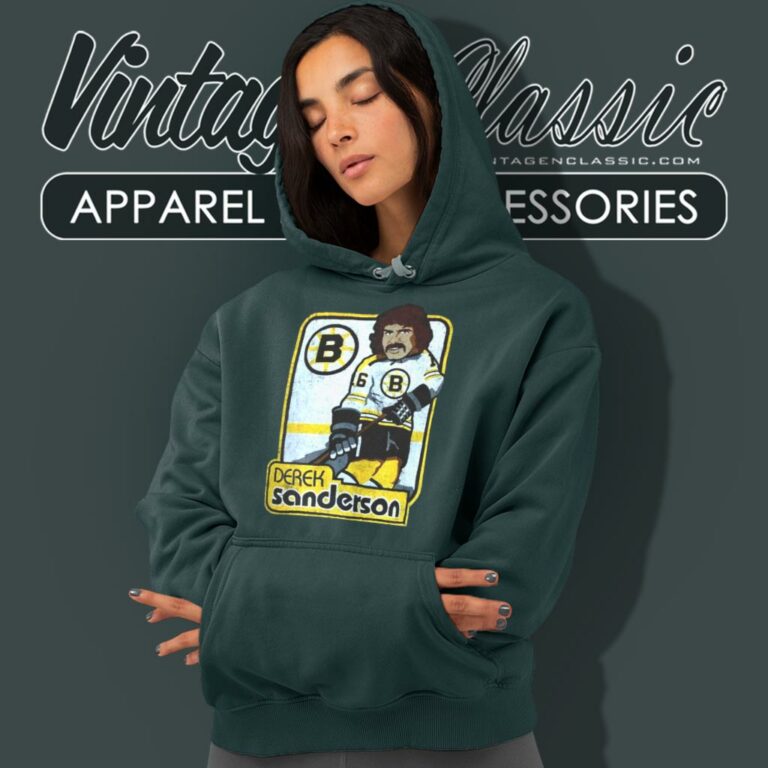 Derek Sanderson Boston Bruins Hoodie Derek Sanderson Boston Bruins Hoodie