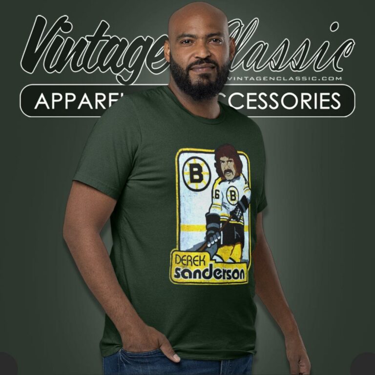 Derek Sanderson Boston Bruins T Shirt Derek Sanderson Boston Bruins T Shirt