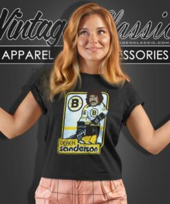 Derek Sanderson Boston Bruins Women T Shirt