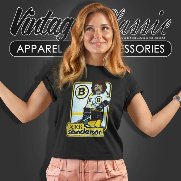 Derek Sanderson Boston Bruins Women T Shirt Derek Sanderson Boston Bruins Women T Shirt