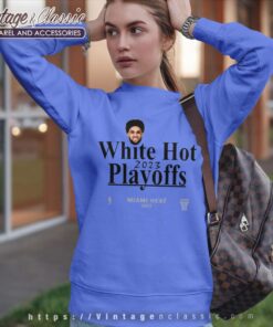 Derrick White Miami Heat White Hot 2023 Nba Playoffs Shirt 4 Derrick White Miami Heat White Hot 2023 Nba Playoffs Sweatshirt