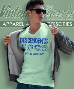 Descendents 9th And Walnut V Neck TShirt
