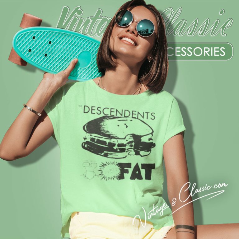 Descendents Bonus Fat Women T Shirt Descendents Bonus Fat Women T Shirt