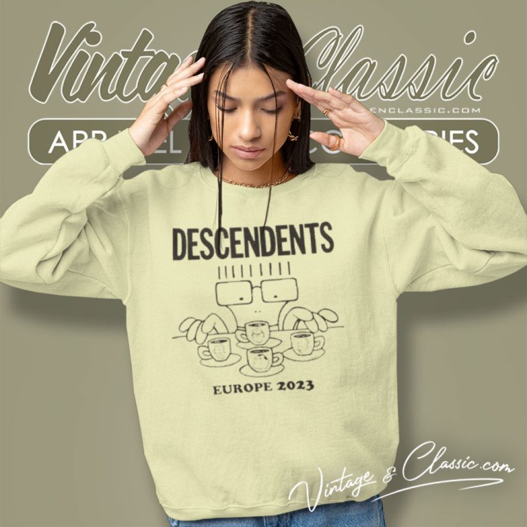 Descendents Euro Tour 2023 Sweatshirt Descendents Euro Tour 2023 Sweatshirt
