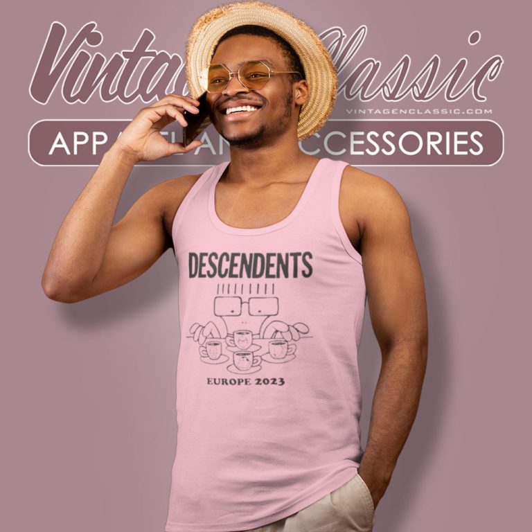 Descendents Euro Tour 2023 Tank Top Racerback Descendents Euro Tour 2023 Tank Top Racerback