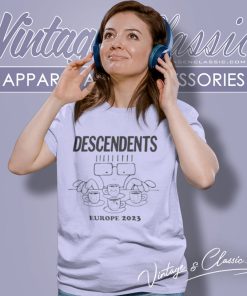 Descendents Euro Tour 2023 Women T Shirt