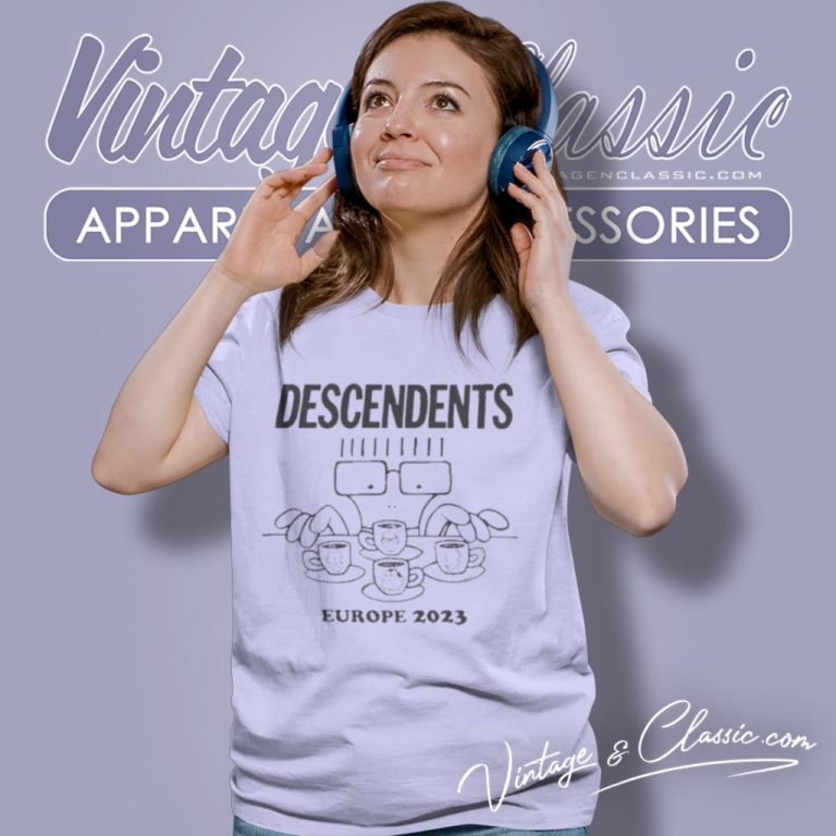 Descendents Euro Tour 2023 Women T Shirt Descendents Euro Tour 2023 Women T Shirt