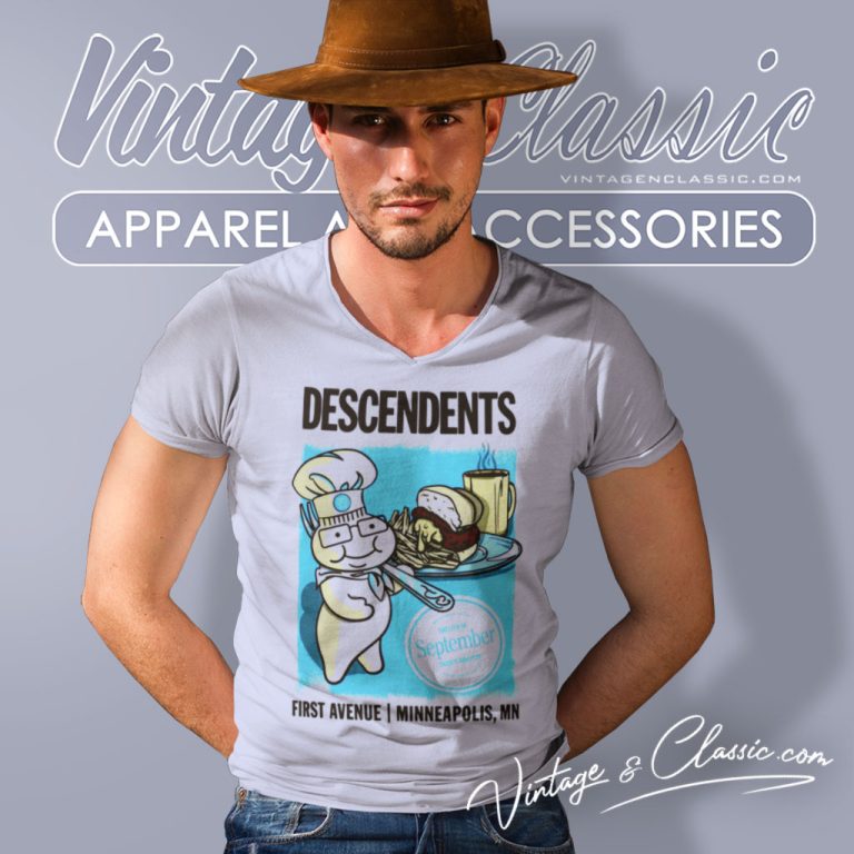 Descendents First Avenue V Neck TShirt Descendents First Avenue V Neck TShirt