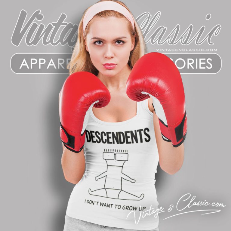 Descendents Shirt I Dont Want To Grow Up Tank Top Racerback Descendents Shirt I Dont Want To Grow Up Tank Top Racerback