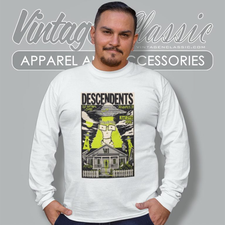 Descendents Shirt June 24 2023 Egyptian Room Long Sleeve Tee Descendents Shirt June 24 2023 Egyptian Room Long Sleeve Tee