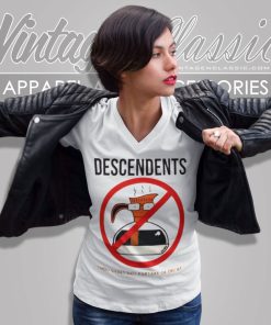 Descendents Shirt Thou Shalt Not Partake Of Decaf V Neck TShirt