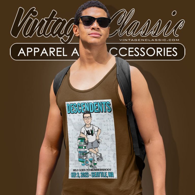 Descendents Shirt Tour 2023 Seattle Wa Tank Top Racerback Descendents Shirt Tour 2023 Seattle Wa Tank Top Racerback