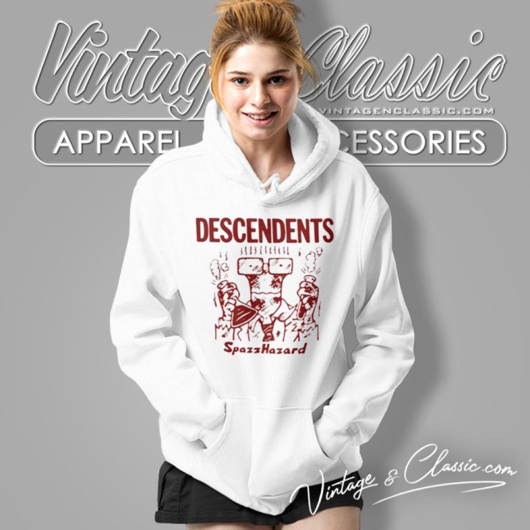 Descendents Spazzhazard Red Hoodie Descendents Spazzhazard Red Hoodie