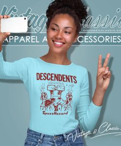 Descendents Spazzhazard Red Long Sleeve Tee