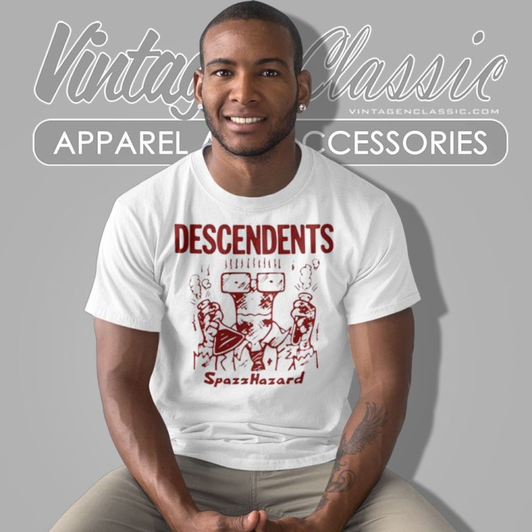 Descendents Spazzhazard Red T Shirt Descendents Spazzhazard Red T Shirt