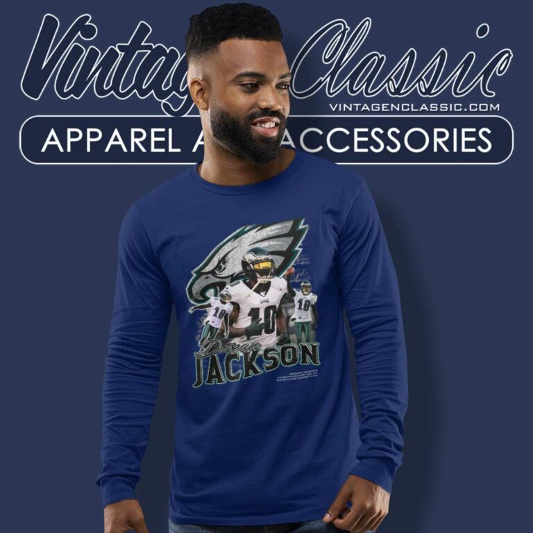Desean Jackson Philadelphia Eagles Game Changers Long Sleeve Tee Desean Jackson Philadelphia Eagles Game Changers Long Sleeve Tee