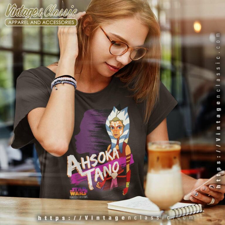 Destiny Ahsoka Tano Shadow Shirt Star Wars Forces Women TShirt Destiny Ahsoka Tano Shadow Shirt Star Wars Forces Women TShirt
