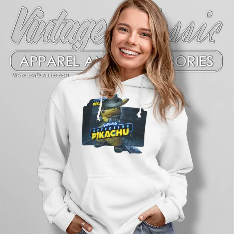 Detective Pikachu Movie Hoodie Detective Pikachu Movie Hoodie