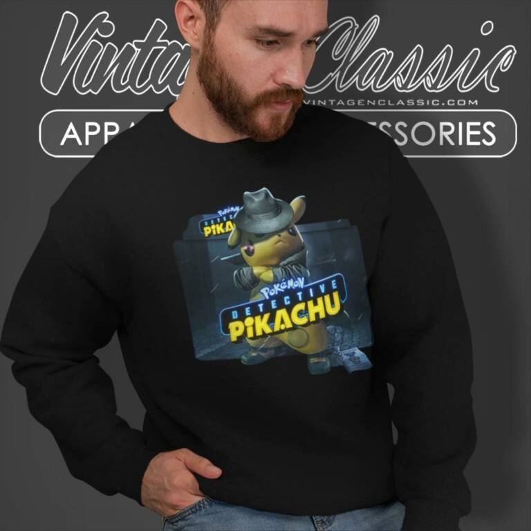 Detective Pikachu Movie Sweatshirt Detective Pikachu Movie Sweatshirt