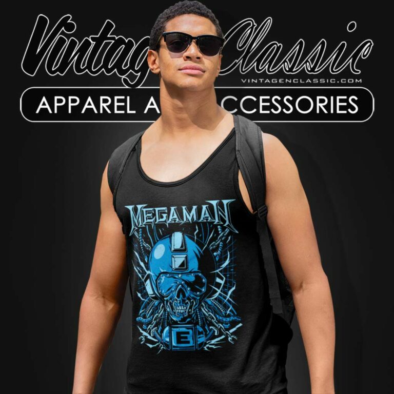 Deth Energy Mega Man Game Tank Top Racerback Deth Energy Mega Man Game Tank Top Racerback