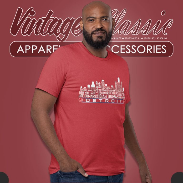 Detroit Basketball Team All Time Legends Detroit City Skyline T Shirt Detroit Basketball Team All Time Legends Detroit City Skyline T Shirt