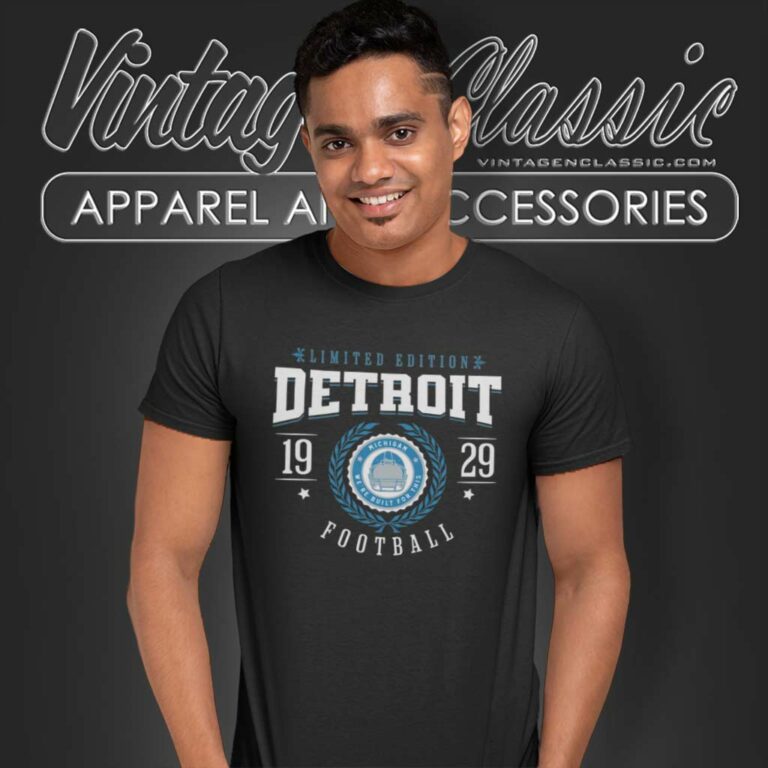 Detroit Football We Are Built For This Vintage T Shirt Detroit Football We Are Built For This Vintage T Shirt