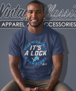 Detroit Lions 2023 Nfc North Champions Shirt 4 Detroit Lions 2023 Nfc North Champions T Shirt