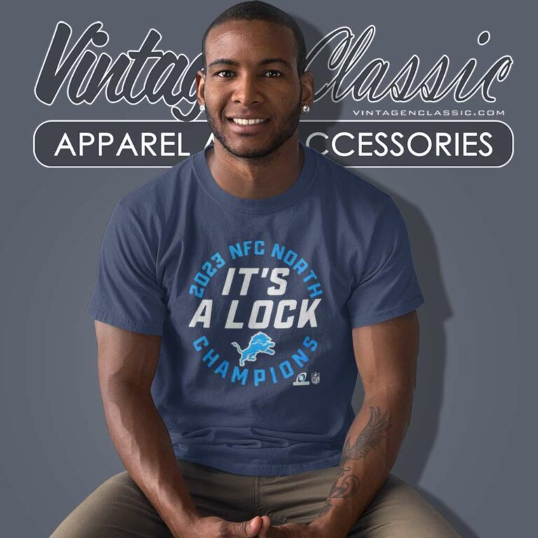 Detroit Lions 2023 Nfc North Champions T Shirt Detroit Lions 2023 Nfc North Champions T Shirt